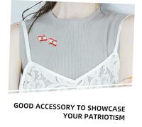 NIYANGLE 2pcs Lebanese Flag Lapel Pin Jeweler Grade Metal Brooch for Bags Hats Clothes Stylish National Pride Badge for Travel Souvenir and Casual Formal Wear