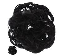 NIYANGLE 2pcs Messy Bun Extensions for Women Natural Hairpieces for Ponytail Half Bun Styles Lightweight Add Volume Fullness Accessory