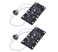NIYANGLE 2pcs Microphone Module Circuit Boards for Home Recording Studio and Classrooms, Classic Sound Restoration with Reliable Performance, Plastic and Metal Construction for Professional