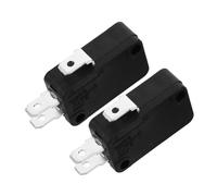 NIYANGLE 2Pcs Microwave Door Replacement Switch Micro Momentary Switch for Cooker and Washing Machine Metal-plastic Construction Normally Open for Safety and Easy Installation