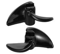 NIYANGLE 2pcs Mini Rc Boat Propellers Unique Design, PC Material Two-blade Semisubmerged Reversible Propeller Blades for Electric and Model Boats, Faster Sailing Speeds