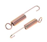 NIYANGLE 2pcs Motorcycle Kickstand Springs Made of Sturdy Stainless Steel Golden Finish, Extending Service Life Universal Compatibility for Motorbikes and Dirt Bikes in Daily and Outdoor