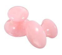 NIYANGLE 2pcs Mushroom Shaped Resin Face Massage Tool for Women, Easy to Grip Multi-Functional Facial Massager Accessory Suitable for Home and Office Use