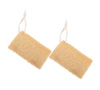 NIYANGLE 2pcs Natural Loofah Sponge Scrubber Set for Dishwashing Kitchen Cleaning and Bath Exfoliation Loofah Sponges for Effective Cleaning