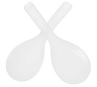 NIYANGLE 2Pcs Non-Stick Rice Spoon Reusable Rice Paddle for Kitchen Cooker Multi-Function Food Scooper Convenient Cooking Utensil for Home Restaurant Hotel Use