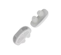 NIYANGLE 2pcs Nose Breathing Apparatus Clips White Nose Buds Snore Reduction Device for Improved Airflow Comfortable Ventilation Purifier for Better