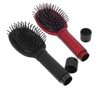 NIYANGLE 2pcs Plastic Comb Storage Box Hair Brush Secret Container Hidden Cash Money Safe Diversion Organizer for Travel Home