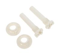 NIYANGLE 2pcs Plastic Refrigerator Drain Pipe for Chest Freezer and Cooler, Universal Compatibility, White Plastic Material, 54mm Replacement Drain Tube for Kitchen and Store Area