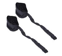 NIYANGLE 2Pcs Portable Elastic Hair Care Steamer Caps Thermal Hats with Long Tube for Quick Drying Black for Deep Conditioning and Daily Use