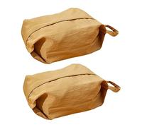 NIYANGLE 2pcs Portable Travel Bag Handheld Makeup Bag for Socks Underwear Storage Convenient to Use As Travel Accessory Suitcase Organiser