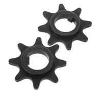 NIYANGLE 2pcs Power Tool Planer Drive Gear Sprocket Replacement, Steel Cutting Feed Sprocket for Dw734 Dw735 Dw735xs, Workshop Woodworking Milling Accessory