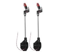 NIYANGLE 2Pcs Record Player Replacement Tonearm with Stylus Cartridge, Plastic Phonograph Tone Arm Upgrade for Vinyl Record Players, Compatible with Retro Turntables and Hi-Fi Music Systems