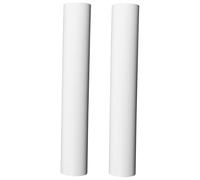 NIYANGLE 2pcs Round Poster Tubes PP Art Carrying Case for Posters Artwork Documents Storage and Shipping Protection