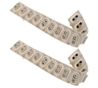 NIYANGLE 2pcs Silicone Conductive Rubber Pad for Digital Piano Keyboard, 13-key Replacement Strip with High Sensitivity and Universal Application for Home Entertainment and Music Education