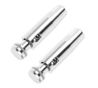 NIYANGLE 2pcs Stainless Steel Epee Blade Tips Replacement Heavy Fencing Heads for Training Equipment and Practice, Epee Fencing Spare Parts Compatible with Sports Outdoors