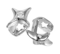 NIYANGLE 2pcs Star Tooth Grills for Casual Use and Special Occasions, Lightweight Copper Teeth Grill with Comfortable Fit and Unique Modern Design, Hip-hop Rapper Accessory