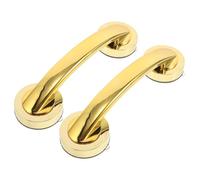 NIYANGLE 2pcs Suction Bathroom Grab Rails: Hand Rail Shower Grab Bar for Disabled Elderly - Portable Mobility Aids Safety Handle with Suction Cup
