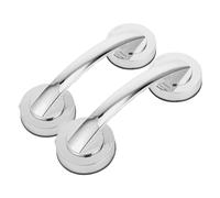 NIYANGLE 2pcs Suction Bathroom Grab Rails: Hand Rail Shower Grab Bar for Disabled Elderly - Portable Mobility Aids Safety Handle with Suction Cup