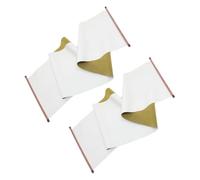 NIYANGLE 2PCS Traditional Water Writing Cloth for Calligraphy Practice Reusable Blank Chinese Style Stationery for Beginners for Painting and Artistic Expression