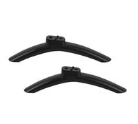 NIYANGLE 2pcs Tv Stand for Bedroom Living Office Flat Screen Stand Base Desk Top Replacement Fits to Tvs Table Mount Legs Smart Support Monitor Mount Riser Holder