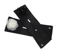 NIYANGLE 2pcs Twisted Bun Maker Hair Bun Shaper Floral Design Soft Wire Hair Styling Tool for Women for Elegant Updos and Everyday Hairstyles