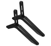 NIYANGLE 2pcs Universal Small Tv Mount Stand for Desk or Shelf, Iron Material Tv Pedestal Stand with Easy Installation and Adjustable Features, Supports Maximum Loading 75kg