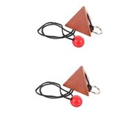 NIYANGLE 2pcs Wooden Educational Lock Toy Brain Exercise Puzzle for Adults Boy Girl Relaxing Unlocking Toy for Family Games for Friends and Colleagues