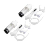 NIYANGLE 2sets Fish Egg Incubator Transparent Tumbler for Aquarium Breeding Compact Fish Hatchery Box for Shrimp and Fry Hatching with Easy Monitoring and Dual Batch Incubation