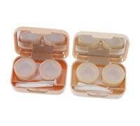 NIYANGLE 2sets Travel-Friendly Case Kit Portable Storage Holder for Access Safe Material for Outdoor Activities and Daily Use Includes Organizer for Right Left Identification