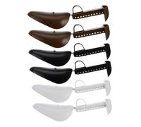 NIYANGLE 3 Pairs Adjustable Men S Shoe Stretcher Shoe Tree Shaper Plastic Boot Holder for Shape Maintenance and Extended Wear Life