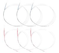 NIYANGLE 3 Sets Erhu Strings Set Steel Wire Professional Musical Instrument Accessories Easy Replacement for Erhu Suitable for Beginners and Family Use