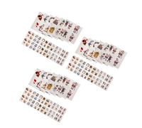 NIYANGLE 3 Sets Holiday-themed Xmas Body Art Stickers Vibrant Temporary Christmas for Party Favors Easy Stick Design Decorations for All Ages at Holiday Gatherings