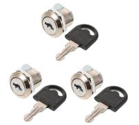NIYANGLE 3 Sets Roll Paper Towel Dispenser Key Toilet Paper Key Stainless Steel Lock Key Set Commercial Paper Towel Dispenser Lock Key Replacement
