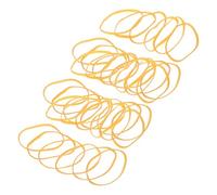 NIYANGLE 300Pcs Large Yellow Rubber Bands Wide Heavy Duty Elastic Bands High Stretch for Office Supplies, File Folders, Books, Notebooks, and Wrapping