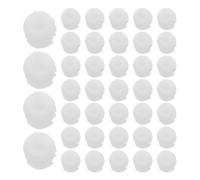 NIYANGLE 300pcs Plastic Furniture Connector Dowel Pins for Large Closets and Bunk Beds, 300 White Pieces to Increase Friction and Prevent Noises, for Cabinet and Wardrobe Assembly