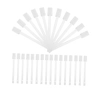 NIYANGLE 30pcs Cleaning Gap Brush Disposable Crevice Cleaning Tool Small Handheld Toilet Bowl Cleaner Brush for Limescale Remover
