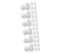 NIYANGLE 30pcs Empty Vial Container with Screw Caps Portable Storage Case for Medicines and Tablets Lightweight Pill Organizer for Daily Use for Travel and Medication Management