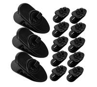NIYANGLE 30pcs Mini Mic Clips Small Wire Clips Mic for Microphone Accessories Tie for Microphone Holder