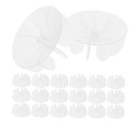 NIYANGLE 30pcs Plastic Hair Dryer Fan Leaves Replacement Accessories for Power Motor Balanced and Quiet Operation Durable Blowdryer Parts for Salon and Home Maintenance