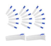 NIYANGLE 30pcs Plastic Iv Roller Clamp Flow Regulator for 2-4mm Tube with Precise Flow Management and Multi Compatibility, for Pneumatic Distributions and Cooling Systems