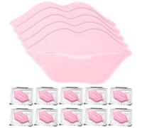 NIYANGLE 30pcs Portable Lightweight Lip Caring Masks for Women Collagen Moisturizing Lip Mask Tools with Exfoliating and Hydrating Features for Winter Care