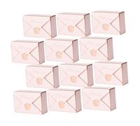 NIYANGLE 30pcs Wedding Candy Bags Elegant Paper Packing Box for Durable Reusable Treat Cases Portable Folding Design for Celebrations Parties and Events
