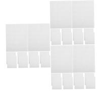 NIYANGLE 30sheets Uv Detection Stickers Portable Sun Blocking Patches for Sunscreen Reapplication Hypoallergenic Adhesive for Outdoor Activities