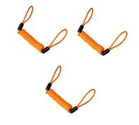 NIYANGLE 3pcs Alarm Disc Lock Motorbike Lock 1.2m Cable Security Lock Wire for Scooters Bicycles Motorbikes