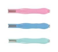 NIYANGLE 3pcs Cat Eye Magnet for Nails 3 in 1 Magnetic Nail Art Pen with Heart-shaped, Rounded Cylinder and Strip Patterns, Plastic and Magnet Material, for Travel and Home Use with Design