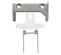 NIYANGLE 3pcs DIY Hair Clipper Spring Tension Replacement with Plastic Swing Head Guide Block and Stainless Steel Mounting Bracket for Electric Trimmers, for Home Repair and Grooming Tools