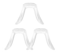 NIYANGLE 3pcs Eyeglasses Glasses Nose Pads Soft Silicone Cushion Nose Bridge Pads Pieces Eyeglasses Replacement Repair Tools for Glasses Sunglasses