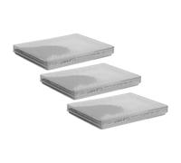 NIYANGLE 3pcs Iron Powder Magnetic Box Set for Physics Classroom Teaching, Electromagnetism Experiment Tool Portable Iron Filings Kit for High School Magnetism Science