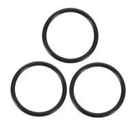 NIYANGLE 3Pcs Large Rubber Bowl Pads for Crystal Singing Bowls Buddhist Ritual Instruments Cushions with Smooth Touch Decorative Mats for Sound Healing and Meditation