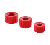 NIYANGLE 3pcs Pipe Deburring Tool for Copper Pipe Cleaning and External Chamfering, Manual Operation with Plastic and Steel Wire Construction, for Plumbing Maintenance and Refrigeration